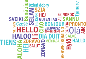 "HELLO" in many languages